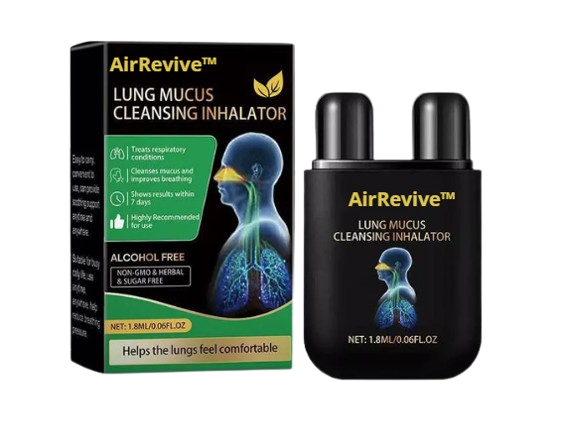 AirRevive™ Inhalator voor het reinigen van longslijm